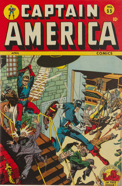 Captain America Comics #55 cover
