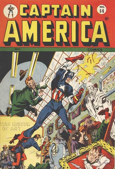 Captain America Comics #56 cover