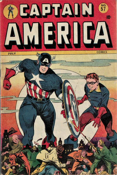 Captain America Comics #57 cover