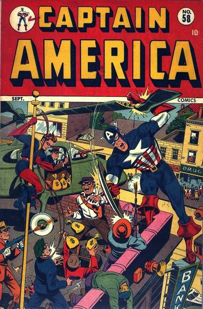 Captain America Comics #58 cover