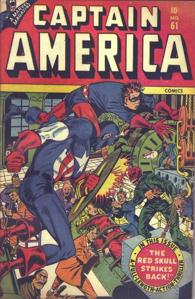 Captain America Comics #61 cover