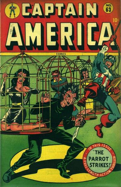 Captain America Comics #63 cover