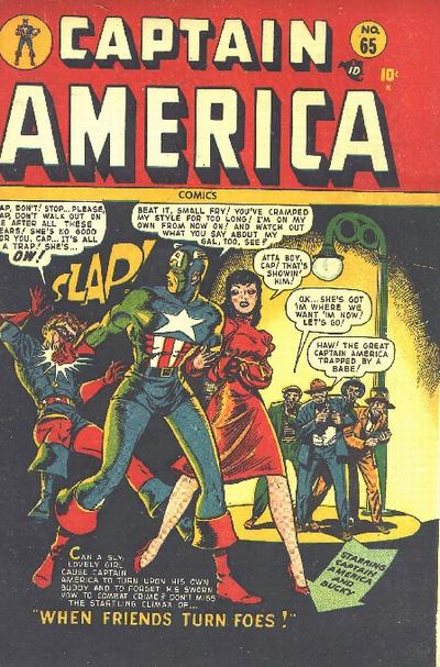 Captain America Comics #65 cover