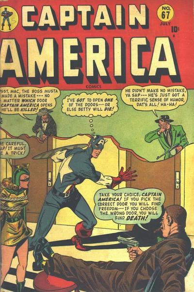 Captain America Comics #67 cover