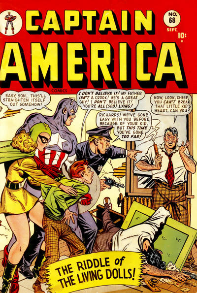 Captain America Comics #68 cover
