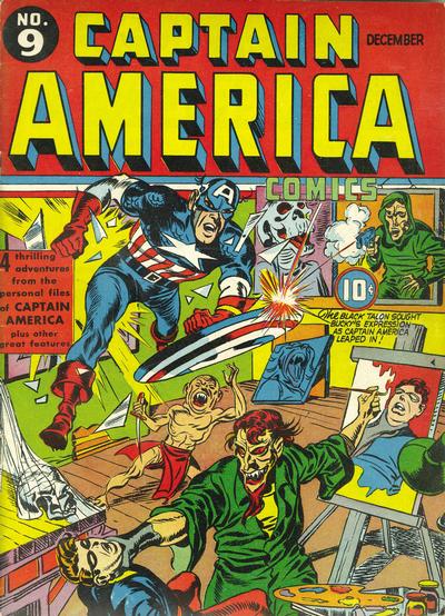 Captain America Comics #9 cover