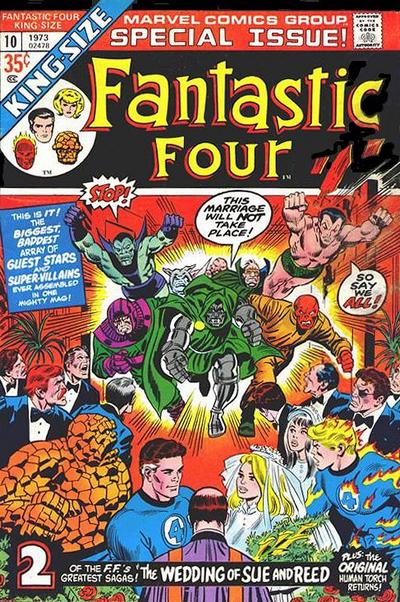 Fantastic Four Annual #10 cover