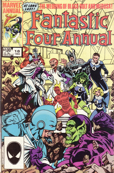 Fantastic Four Annual #18 cover