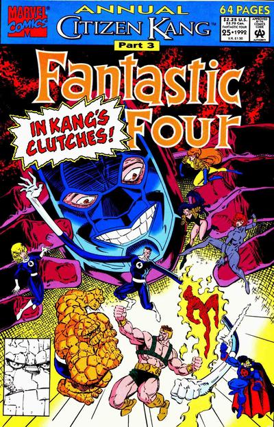 Fantastic Four Annual #25 cover