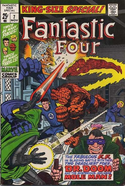 Fantastic Four Annual #7 cover