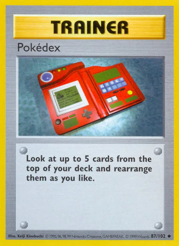 Pokédex #
                                87 Base Set Shadowless Pokémon card
