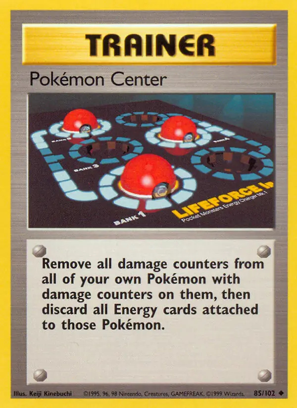 Pokémon Center #85 Base Set Unlimited Pokémon card
