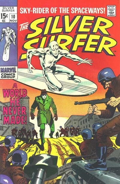 The Silver Surfer #10 cover