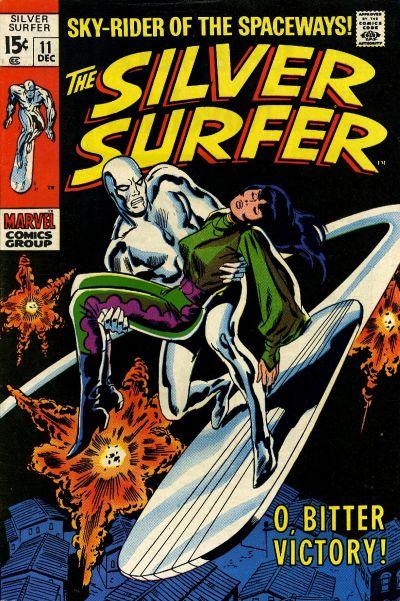 The Silver Surfer #11 cover