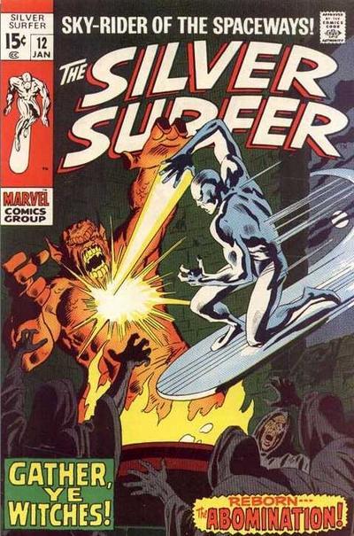 The Silver Surfer #12 cover
