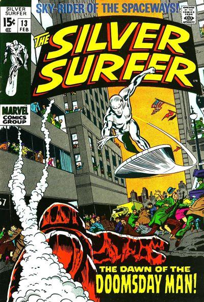 The Silver Surfer #13 cover