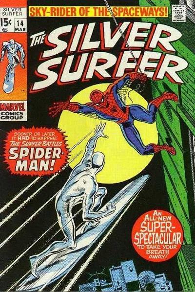The Silver Surfer #14 cover