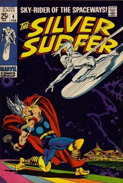 The Silver Surfer #4 cover