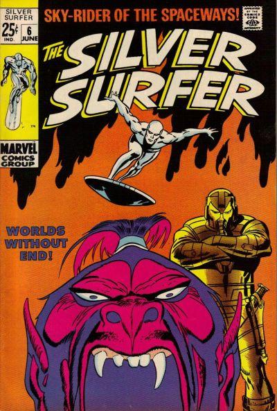 The Silver Surfer #6 cover