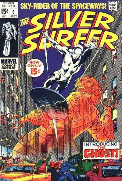 The Silver Surfer #8 cover
