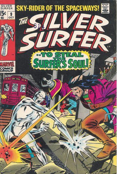 The Silver Surfer #9 cover