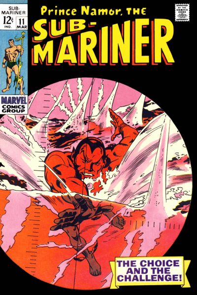 Sub Mariner #11 cover
