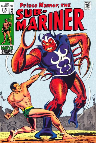 Sub Mariner #12 cover
