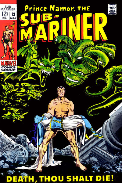 Sub Mariner #13 cover