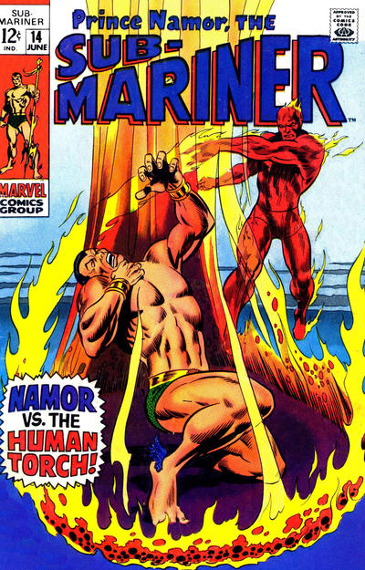 Sub Mariner #14 cover