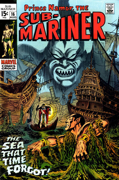 Sub Mariner #16 cover