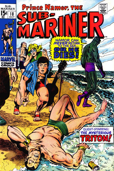 Sub Mariner #18 cover