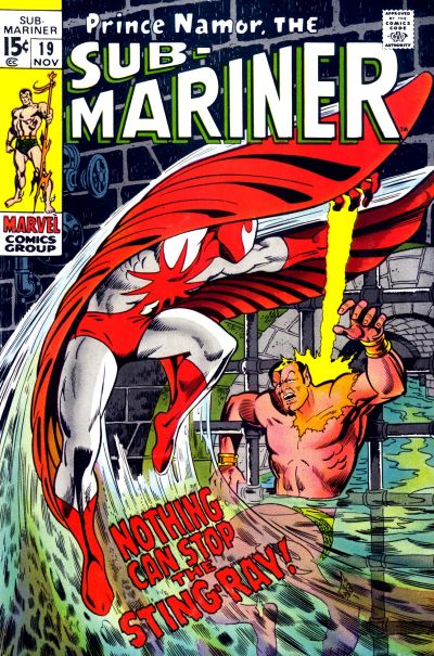 Sub Mariner #19 cover