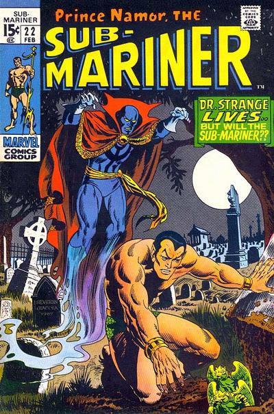 Sub Mariner #22 cover