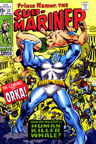 Sub Mariner #23 cover