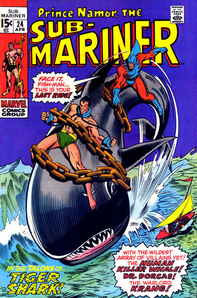 Sub Mariner #24 cover