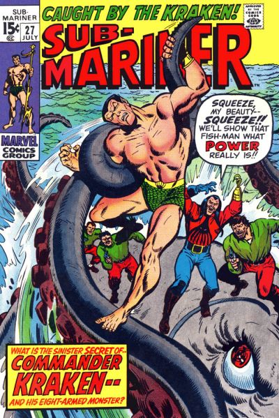 Sub Mariner #27 cover