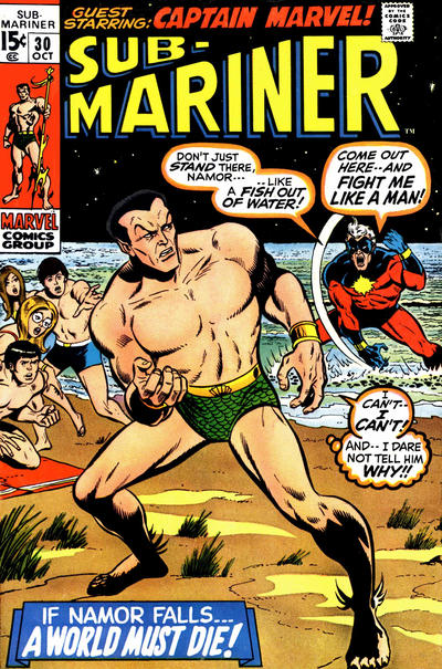 Sub Mariner #30 cover