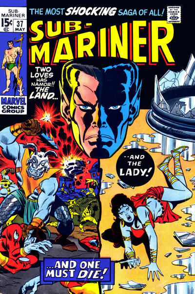 Sub Mariner #37 cover