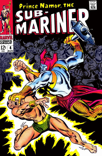 Sub Mariner #4 cover