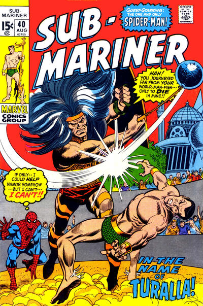 Sub Mariner #40 cover