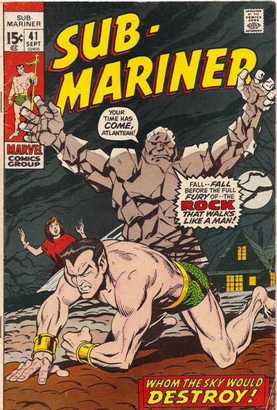Sub Mariner #41 cover