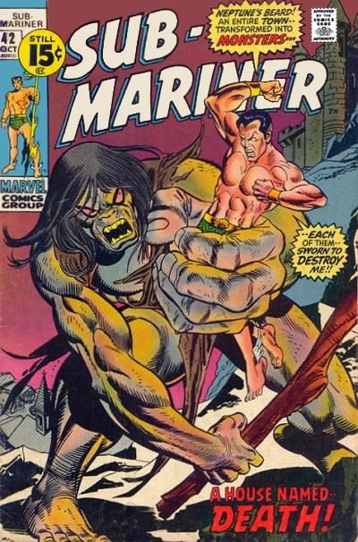 Sub Mariner #42 cover