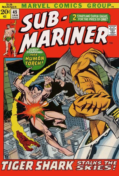 Sub Mariner #45 cover
