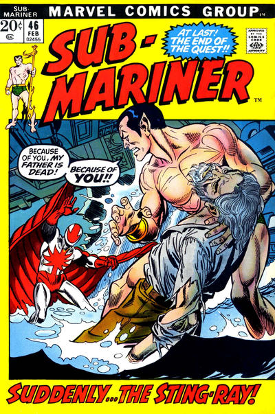 Sub Mariner #46 cover