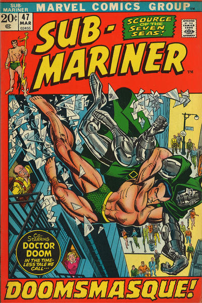 Sub Mariner #47 cover