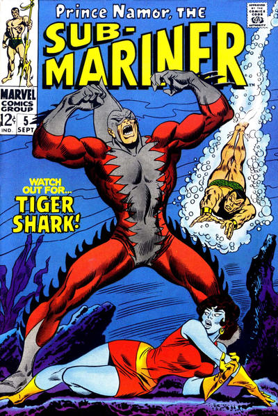 Sub Mariner #5 cover