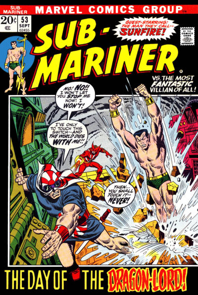 Sub Mariner #53 cover