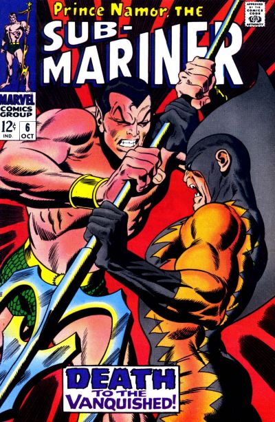 Sub Mariner #6 cover