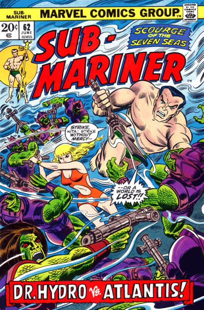 Sub Mariner #62 cover
