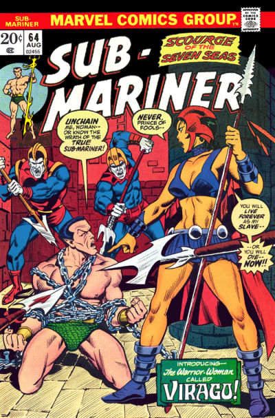 Sub Mariner #64 cover